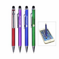 Plastic Stylus Ballpoint Pen